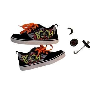 Heelys Youth Shoes Size YTH 3 / UK 2 / EUR 34 – BOOM Comic Graphic with Wheels